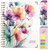Global Printed Products Hardcover CY 2026 Fashion Planner - 7"x9" (Rainbow Floral) Global Printed Products Hardcover CY 2026 Fashion Planner - 7"x9" (Rainbow Floral)