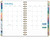 Global Printed Products Hardcover CY 2026 Fashion Planner - 5.5"x8" (Watercolor Butterflies)