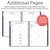 Global Printed Products Undated Family Planner - 8.5"x11" (Small Navy Floral)