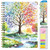 Global Printed Products Hardcover CY 2026 Fashion Planner - 7"x9" (Tree Seasons) Global Printed Products Hardcover CY 2026 Fashion Planner - 7"x9" (Tree Seasons)