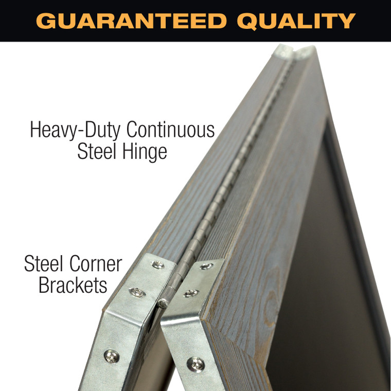Excello Global Products Excello Global  Indestructible Chalkboard - Grey