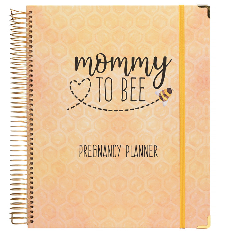 Global Printed Products Premium Hardcover Mommy To Be Pregnancy Planner/Tracking Journal, 8.5" x 11"