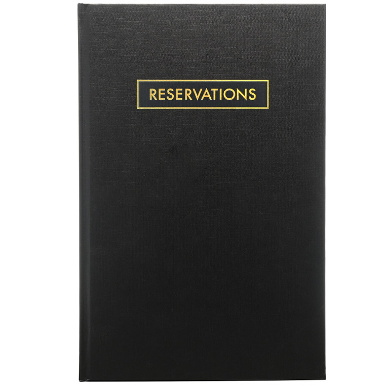 Lay Flat Reservation Book (13.5" x 8.5")
