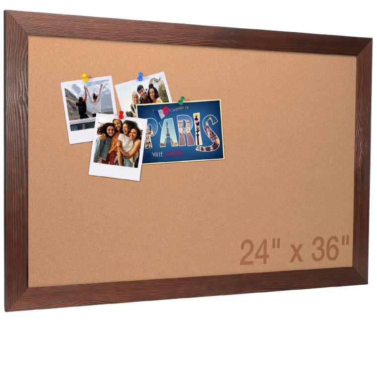 24x36 Wood Frame Corkboard