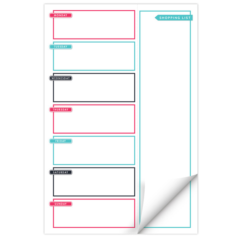6" x 9" Vertical Meal Planner - Always Right
