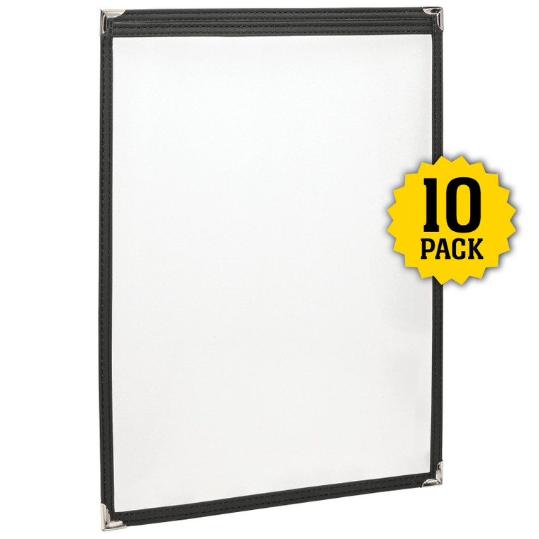 8.5"x11" 2 View Menu Cover (10-Pack)