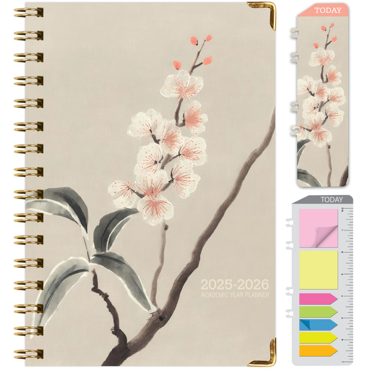 Hardcover AY 2025-2026 Fashion Planner - 5.5"x8" (Orchid)