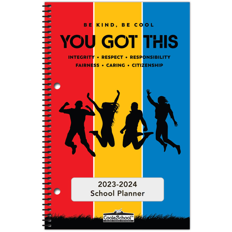 Coole School AY23 Secondary Planner 8.5" x 11" (You Got This)
