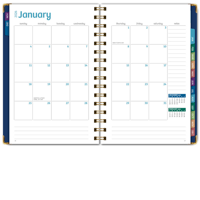 Global Printed Products Hardcover CY 2026 Fashion Planner - 5.5"x8" (Dragonflies) Global Printed Products Hardcover CY 2026 Fashion Planner - 5.5"x8" (Dragonflies)