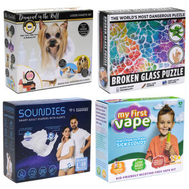 elfbar elfa kaufen Prank Gift Boxes - Includes 4 unique and funny gag-gift boxes - 10x9x3,  Assortment 2