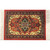 Set of 4 Table Drink Coasters with Oriental Rug Designs 6" x 4"