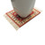 Set of 4 Rug Coasters for Tables and Bars with Oriental & Turkish Designs Square