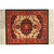 Set of 4 Rug Coasters for Tables and Bars with Oriental & Turkish Designs Square
