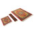 Inusitus Set of Matching Rug Mouse Pad & Coaster & Bookmark for the Office and Home