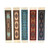 Set of 5 Carpet Bookmarks - Rug Book Marks for Reading - Oriental Colorful Designs