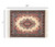 Beautiful Oriental Rug Style Mousepad, Miniature Carpet Computer Mouse Pad, Beige