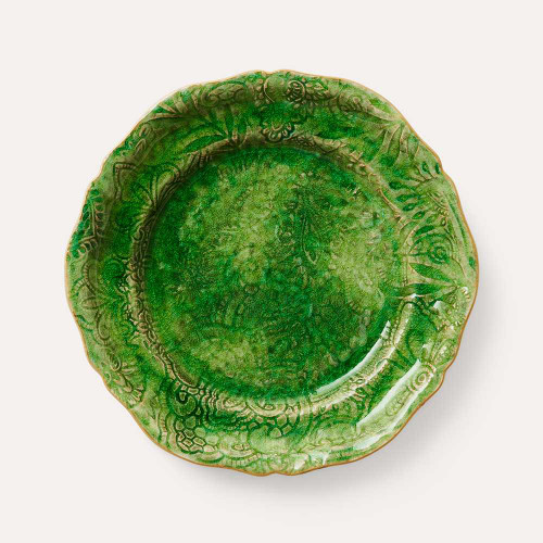 Assiette, seaweed / Assiett, Sjägräsfärgad - 23 cm (Sthål)