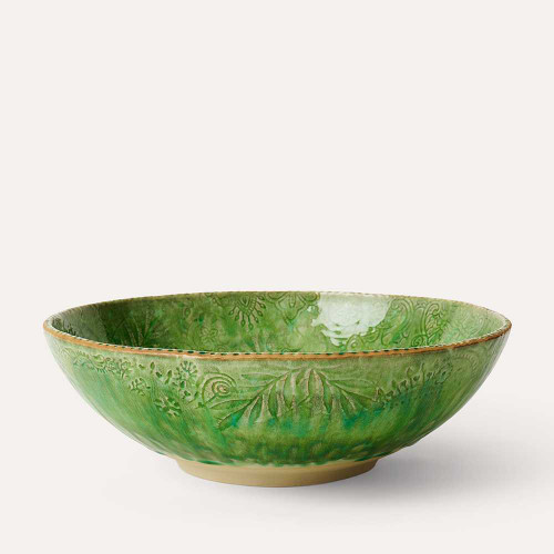 Large bowl, seaweed / Skål, stor, Sjägräsfärgad - 35 cm (Sthål)