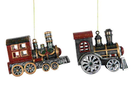 Lok med hänge, rött tak (hängande dekoration)