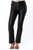 Byxor - Sassy Coated Pants, Svart - Capri Collection