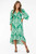 Klänning - Daria Dress Spring , Grön/Creme - Capri Collection