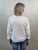 Blus / Topp, Brodyrblus i bomull, vit  - Mix By Heart