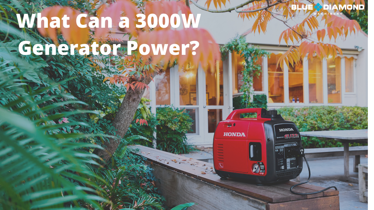 What Will a 3000 Watt Inverter Generator Run? Blue Diamond