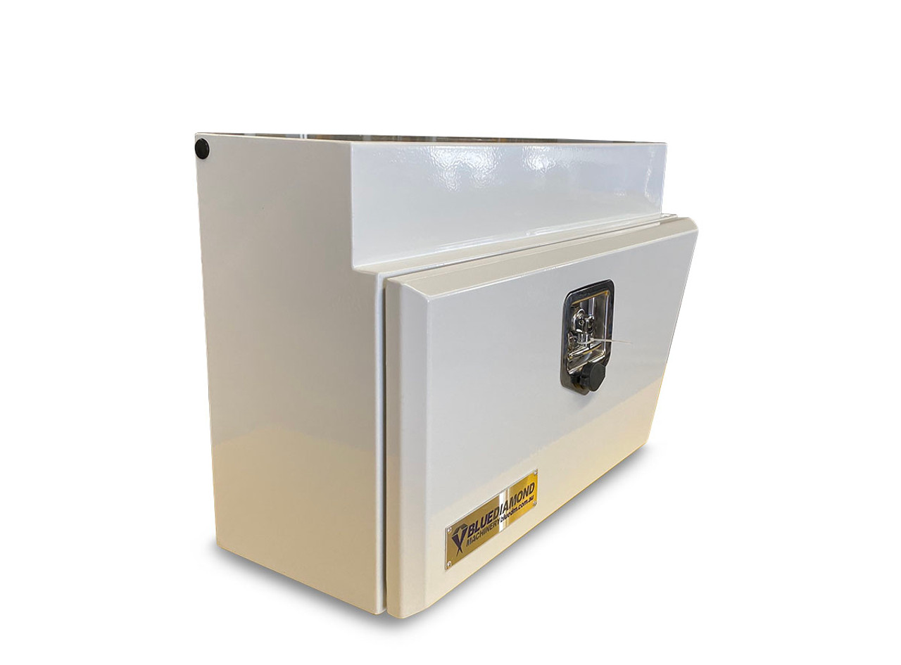 Underbody White Steel Tool Box Combo- RHS & LHS
