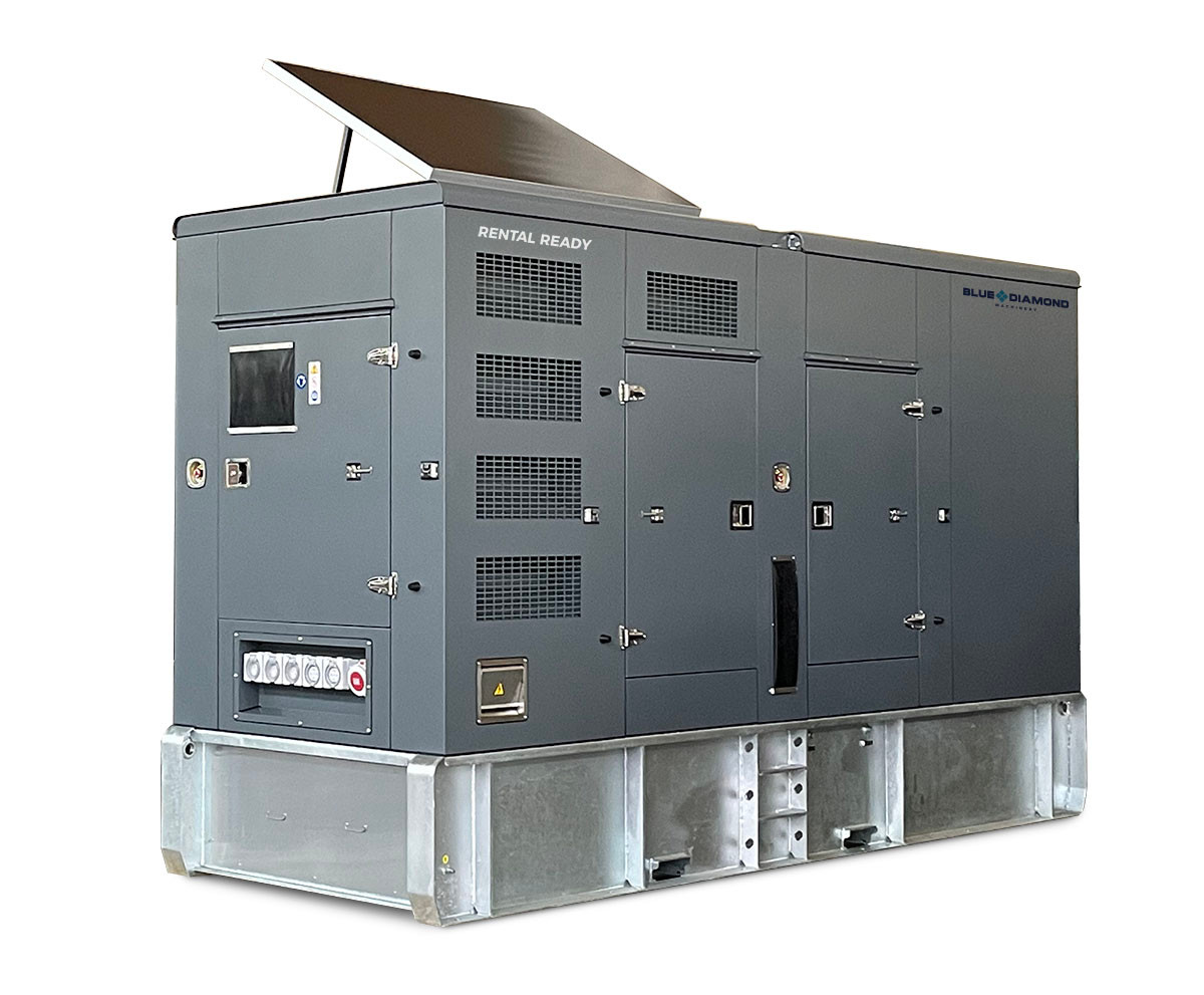 165kVA TurnKey Rental Diesel Generator - 3 Phase | Bluedm