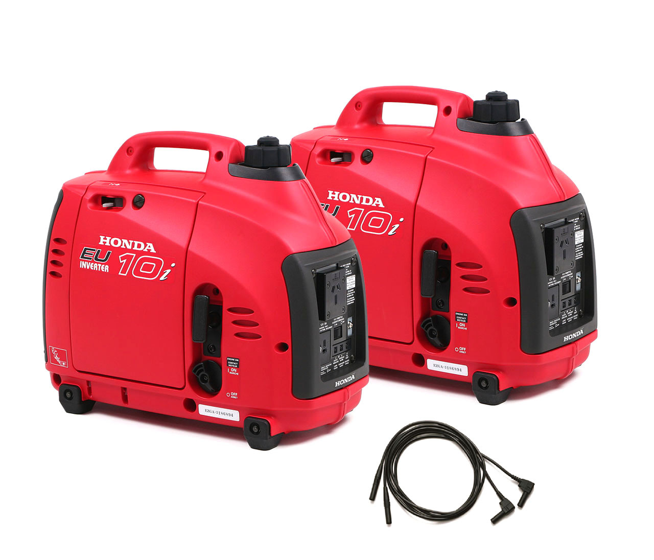 Honda 1kVA Inverter Generator - EU10i Parallel Cable Combo Package