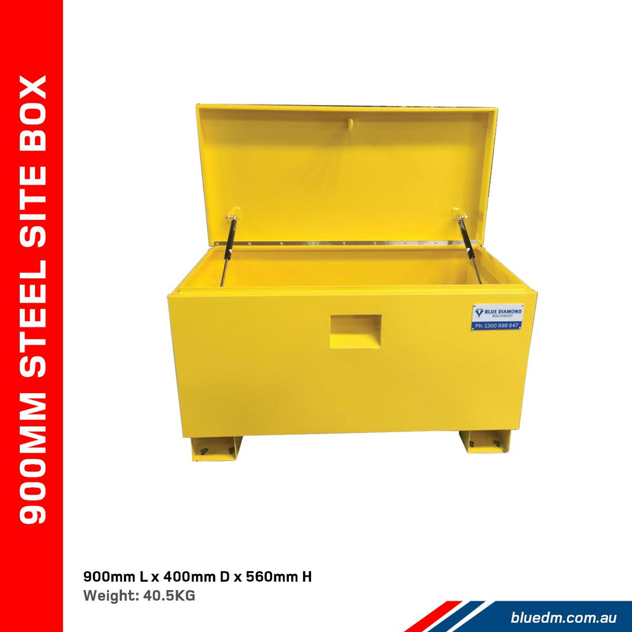 Job Site Steel Tool Box -Chest 900MM