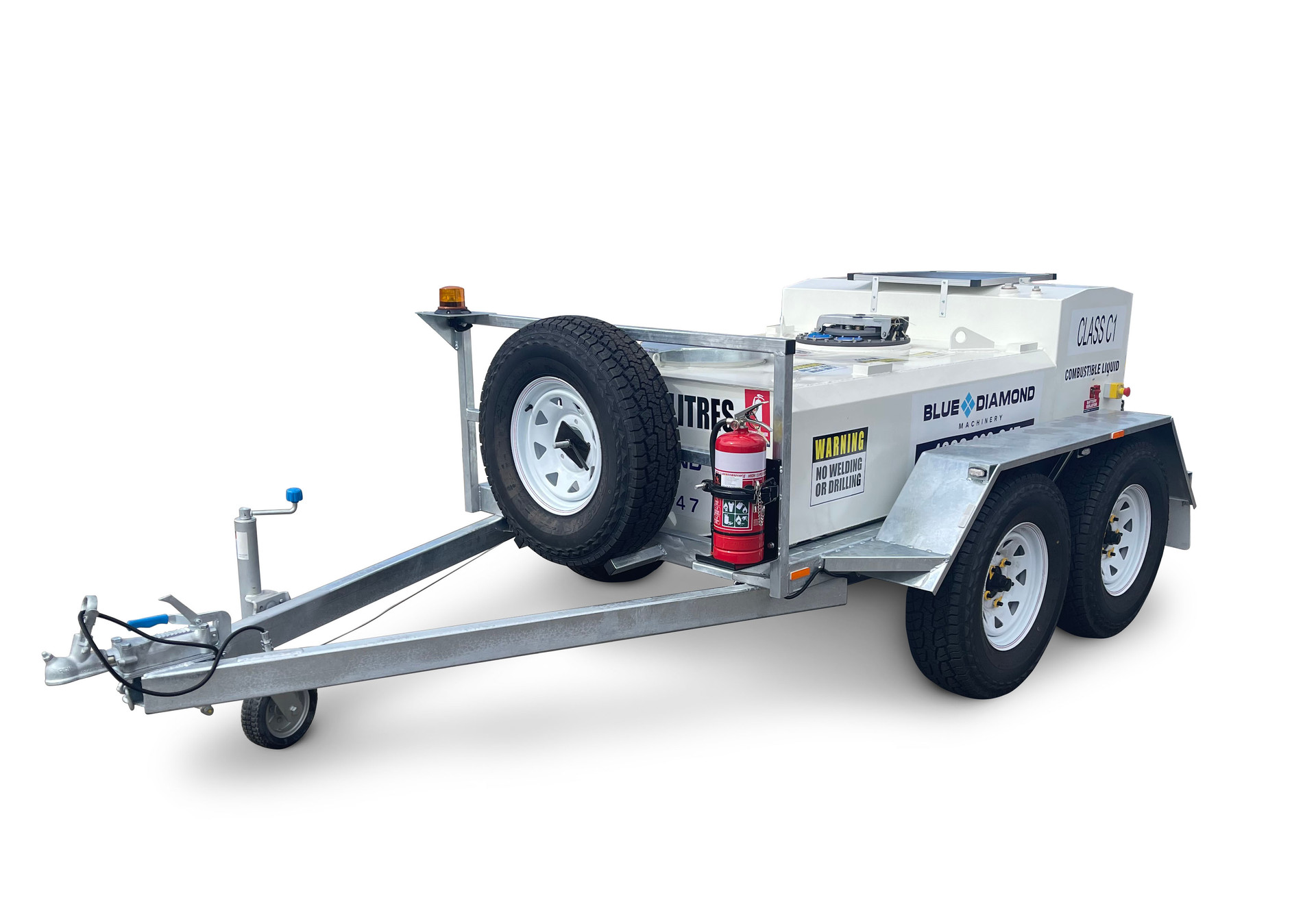 Mobile Diesel Fuel Trailers Blue Diamond Machinery