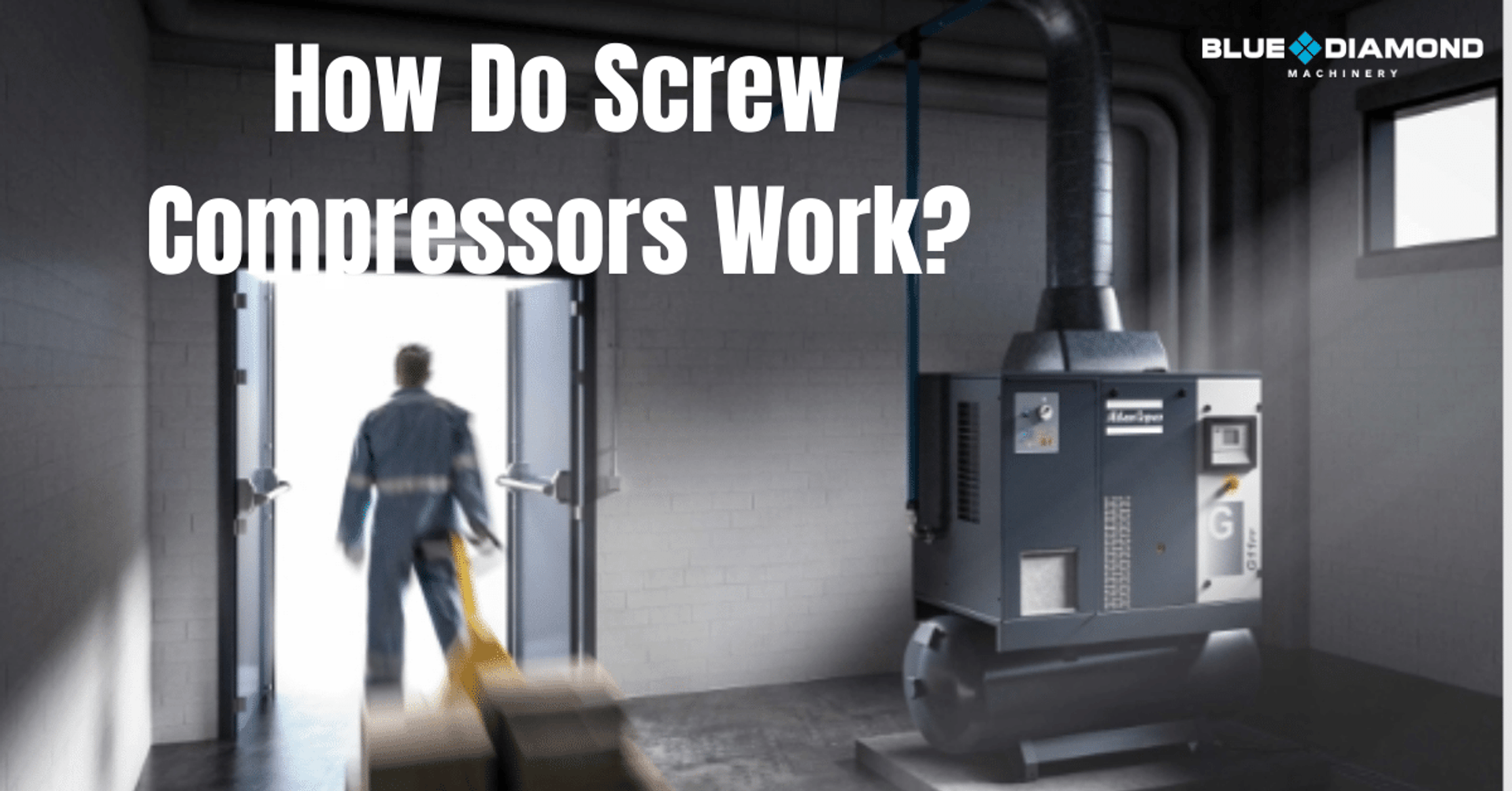 How Does a Screw Air Compressor Work? Blue Diamond