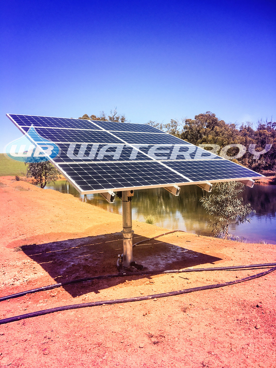 Waterboy 4HR400 Solar Water Pump Blue Diamond Machinery
