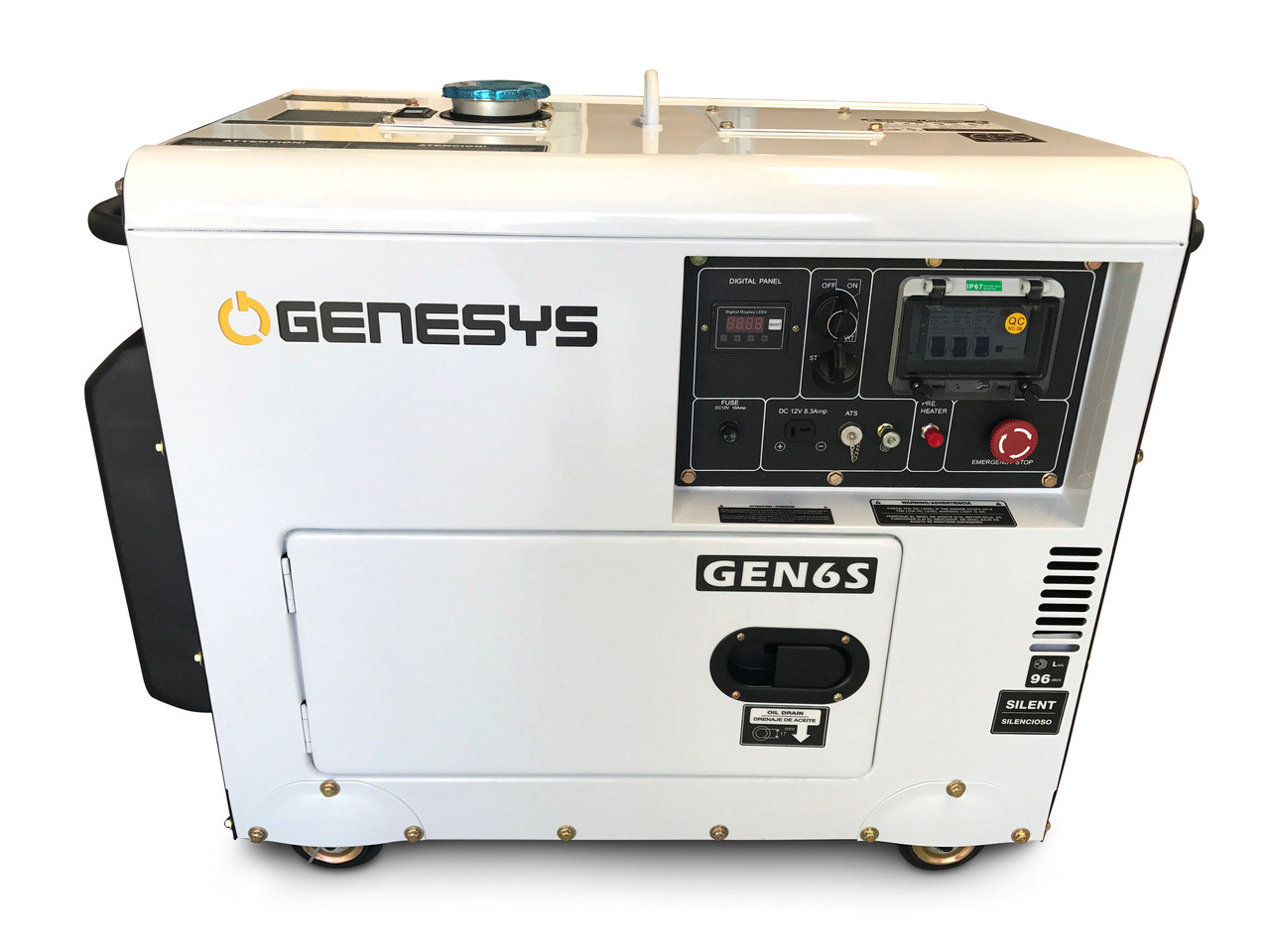 5.8kVA Portable Diesel Generator FREE Shipping Bluedm