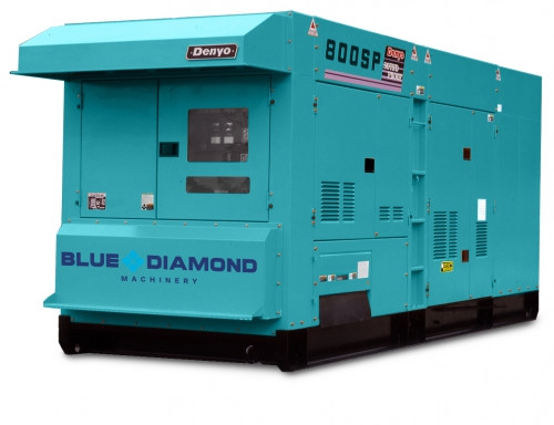 800kVA Denyo Diesel Generator 3 Phase Bluedm