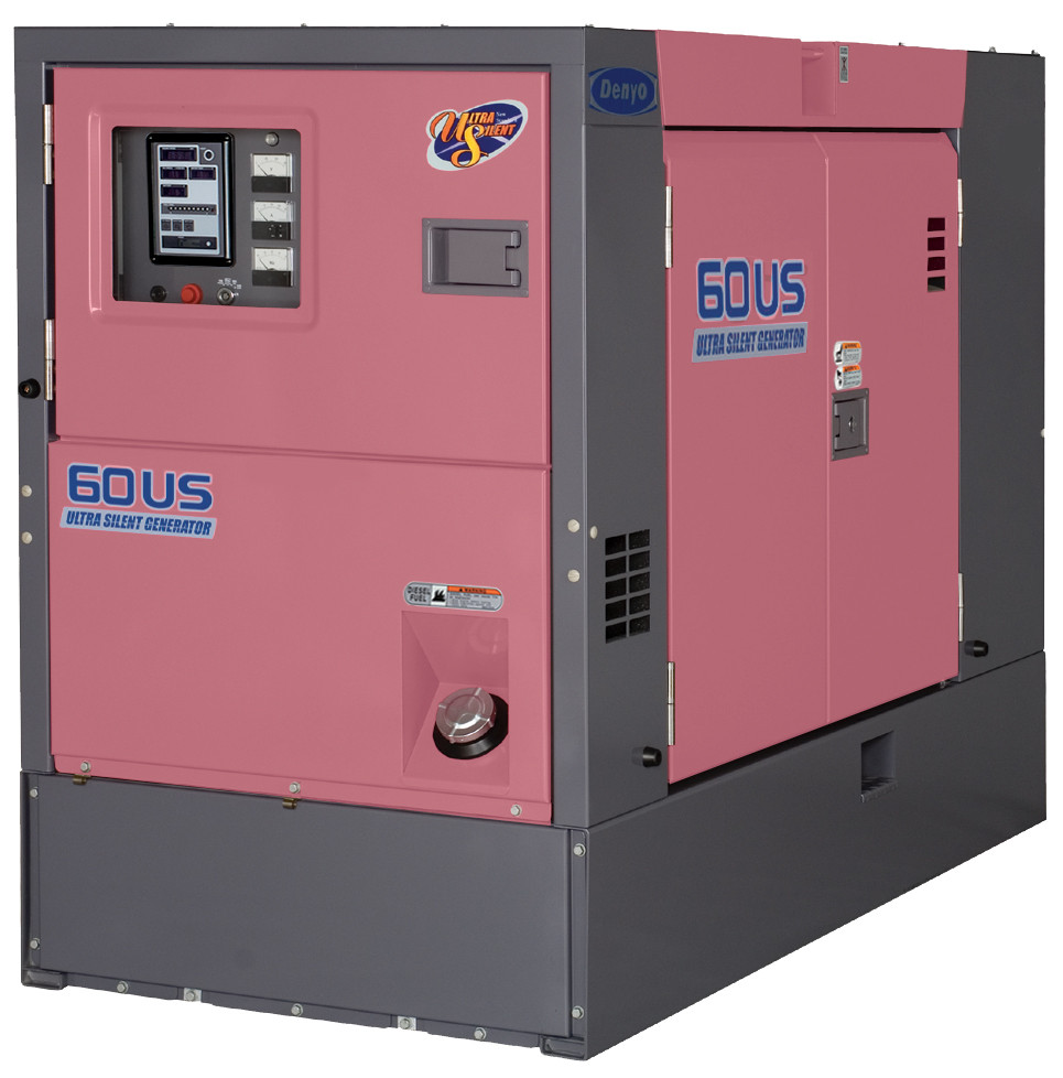 Denyo Silent Diesel Generators Blue Diamond Machinery