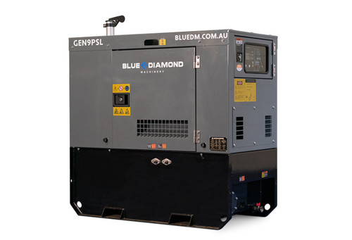 9kVA Prime Diesel Generator 240V – Perkins Engine – GEN9PSL