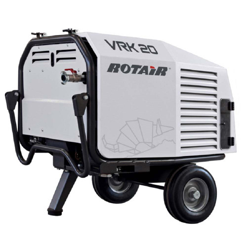 Portable Compressor 28CFM - ROTAIR VRK Fibra