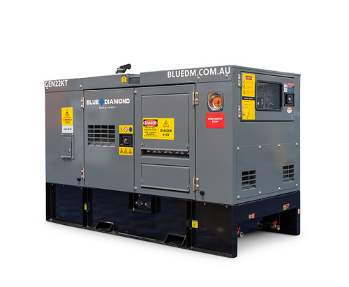 22kVA Silent Diesel Generator 415V - Kubota Engine - GEN22KT 