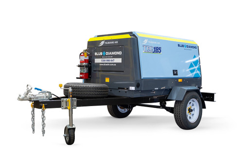 Tsubame TAC185 Portable Diesel Compressor - 185 CFM Tsubame TAC185 Portable Diesel Compressor - 185 CFM