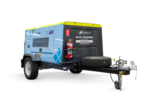 Tsubame TAC400 Portable Diesel Compressor - 400 CFM Tsubame TAC400 Portable Diesel Compressor - 400 CFM