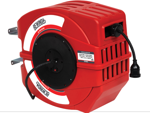 Rewinda Electrical Cable Reel - 20m x 240V 10 Amp