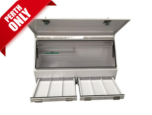 Steel Tool Box 2 Drawers W1500- Ute & Truck