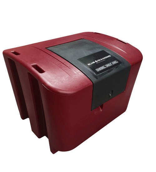 Diesel Poly Tank - 600L -50L/Min  Baffled Tank  - Australian Made