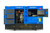 generator frame open showing engine