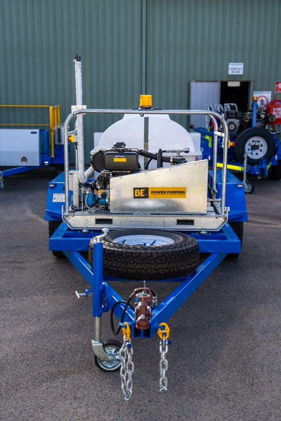 Hydrostatic Pressure Test Trailer | Bluedm