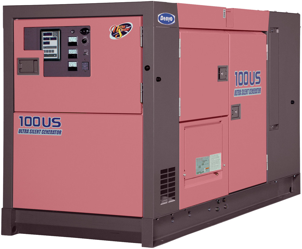 Denyo Silent Diesel Generators Blue Diamond Machinery