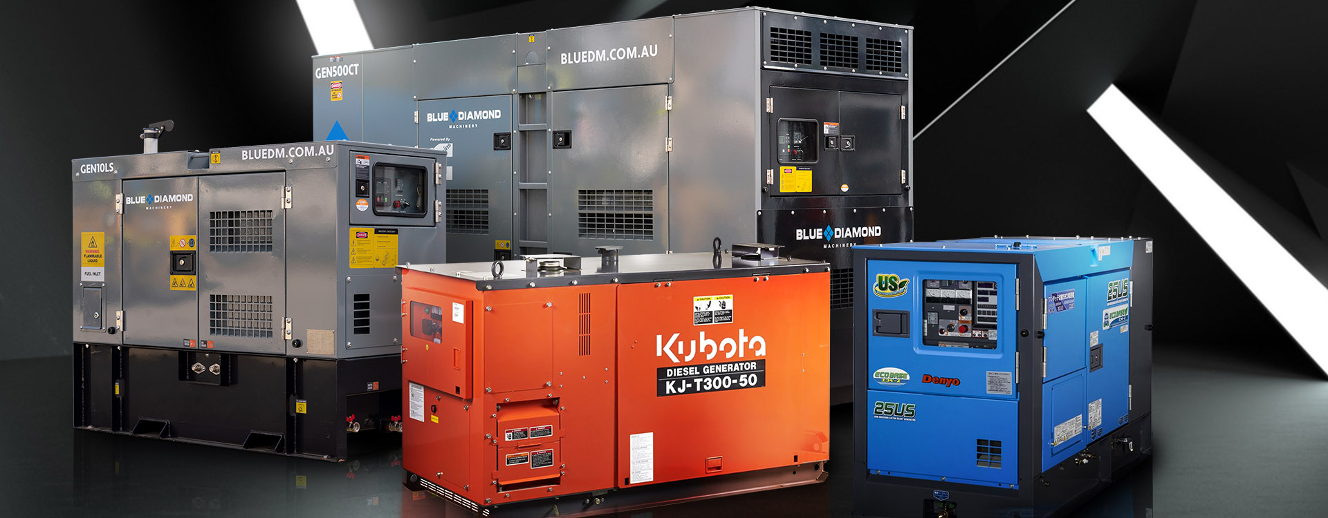 4 Generator Brands For Commercial & Industrial - Blue Diamond