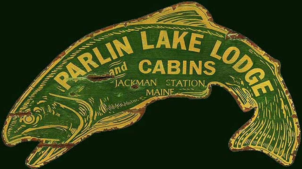 Fishing Cabin Lake Decor -  Log Cabin Decor